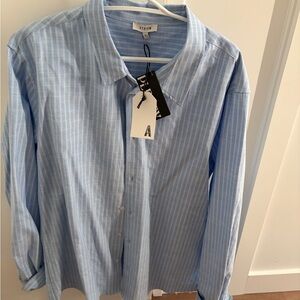 Plenty Blue Striped Men's Shirt